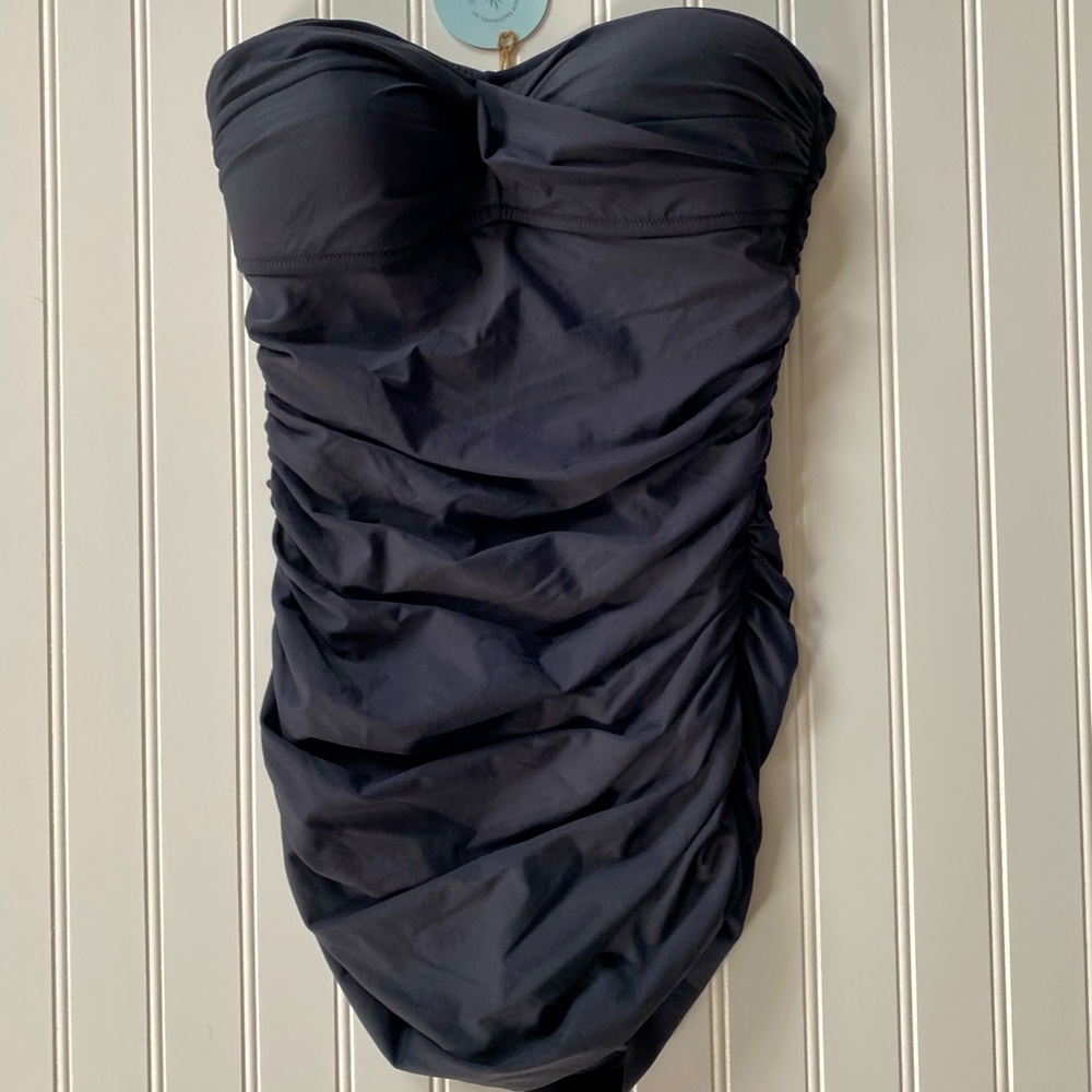 J.Crew Shirred Swimsuit
